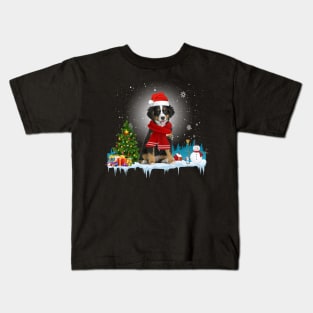 Funny Bernese Mountain Christmas T-shirt Kids T-Shirt